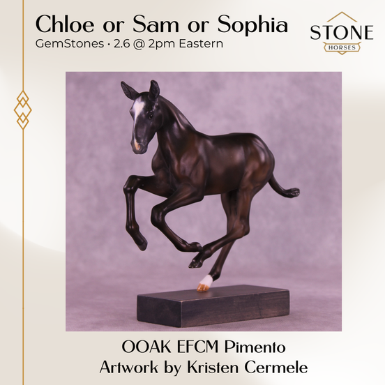 Chloe or Sam or Sophia OOAK EFCM Pimento by Kristen Cermele GS26