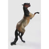 DARK SECRET-OOAK BAY ROAN REARING PEBBLES MUSTANG MODEL HORSE