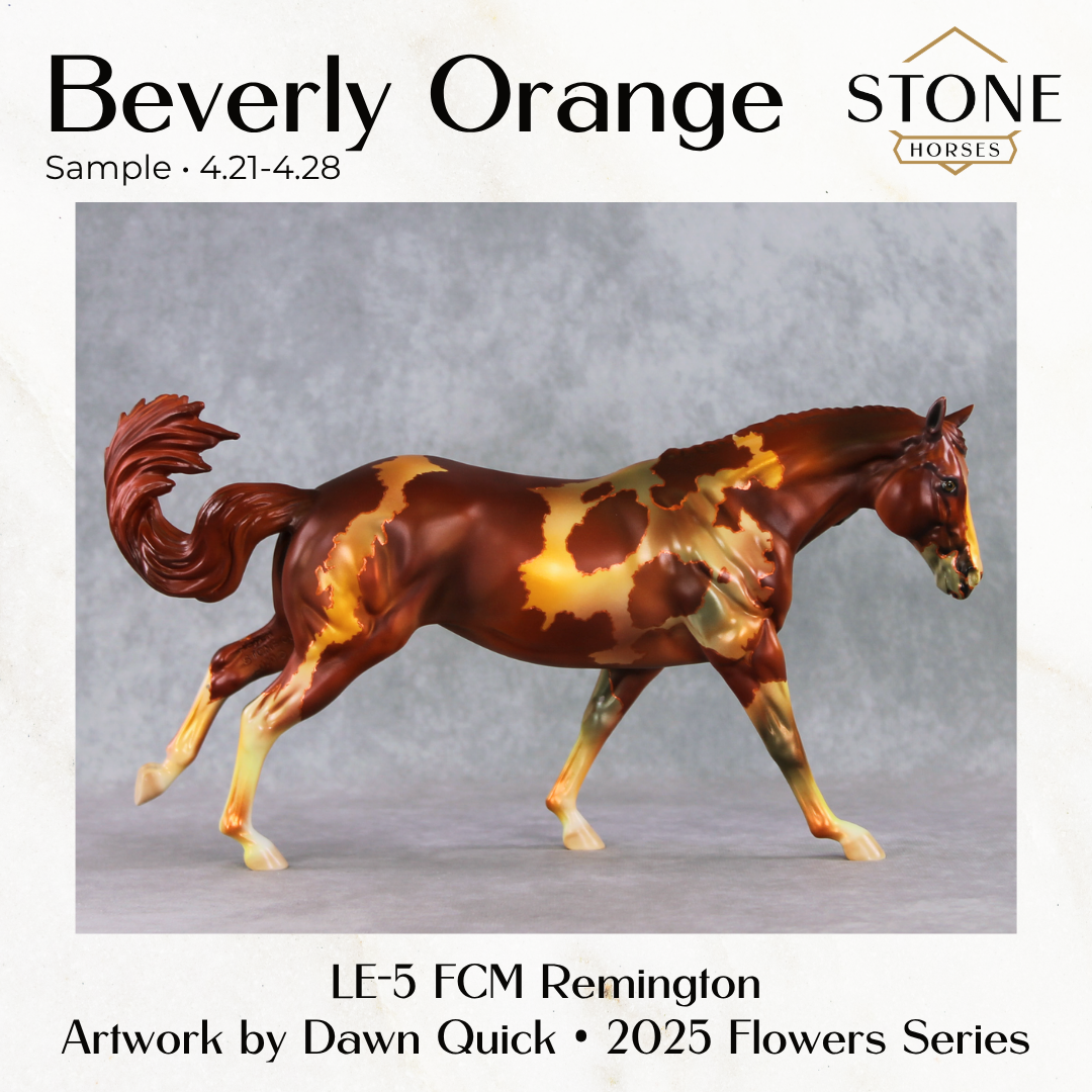 SAMPLE Beverly Orange LE-5 FCM Remington by Dawn Quick SS0426