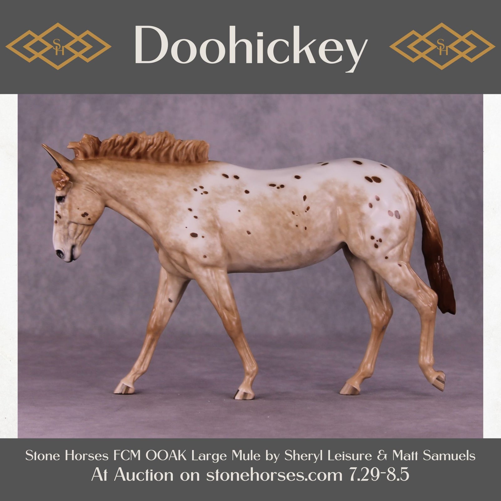 Doohickey OOAK FCM Large Mule by Sheryl Leisure Best Offer 08/05/25