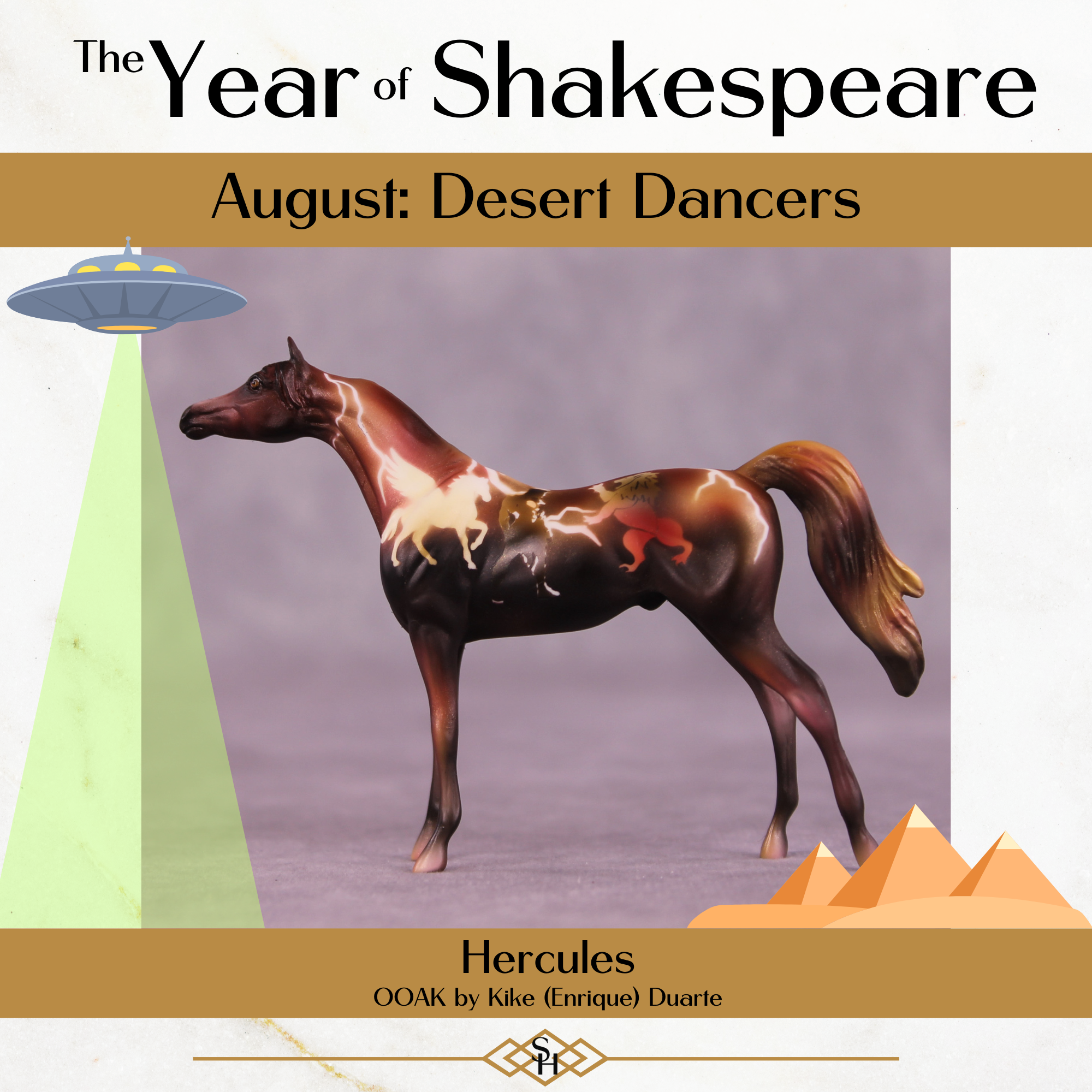 Hercules OOAK Chip Arabian by Kike (Enrique) Duarte CL25