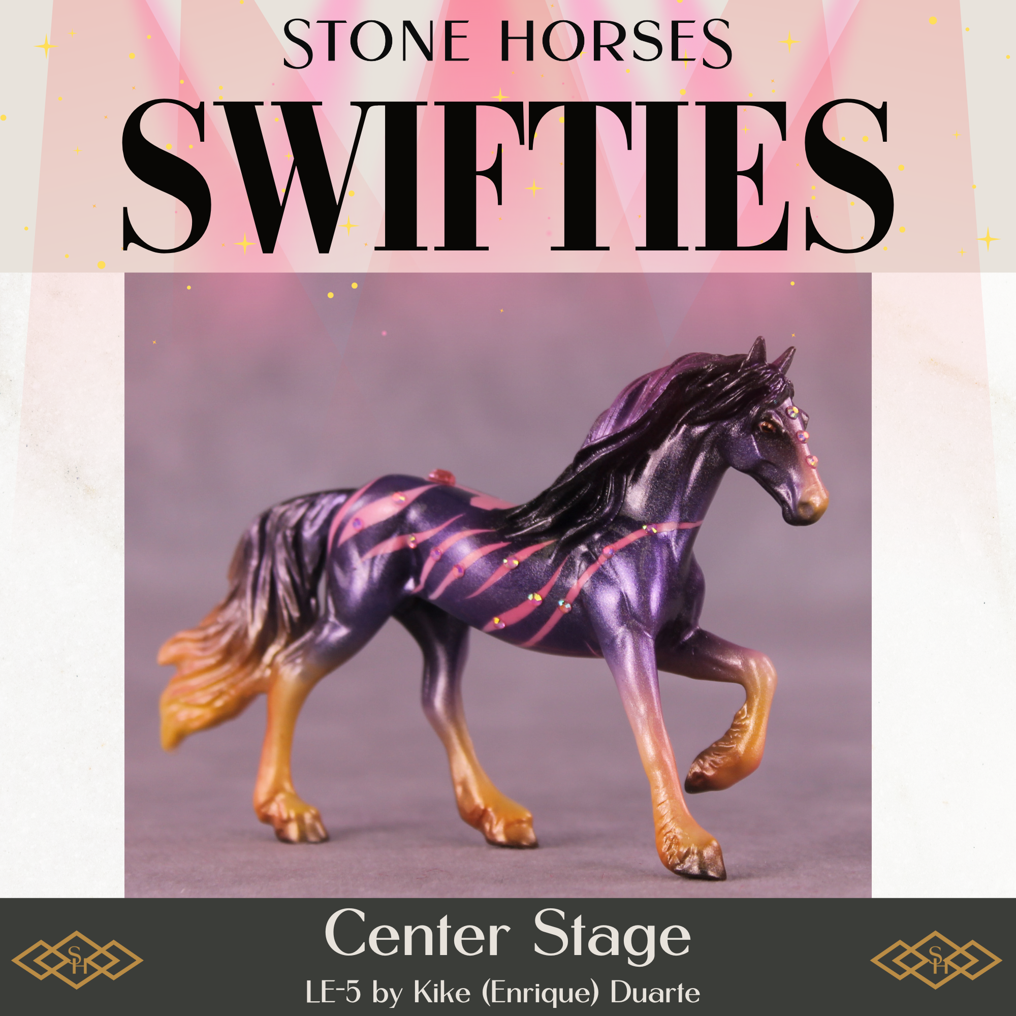 Center Stage LE-5 Chip Friesian by Kike (Enrique) Duarte SCD25