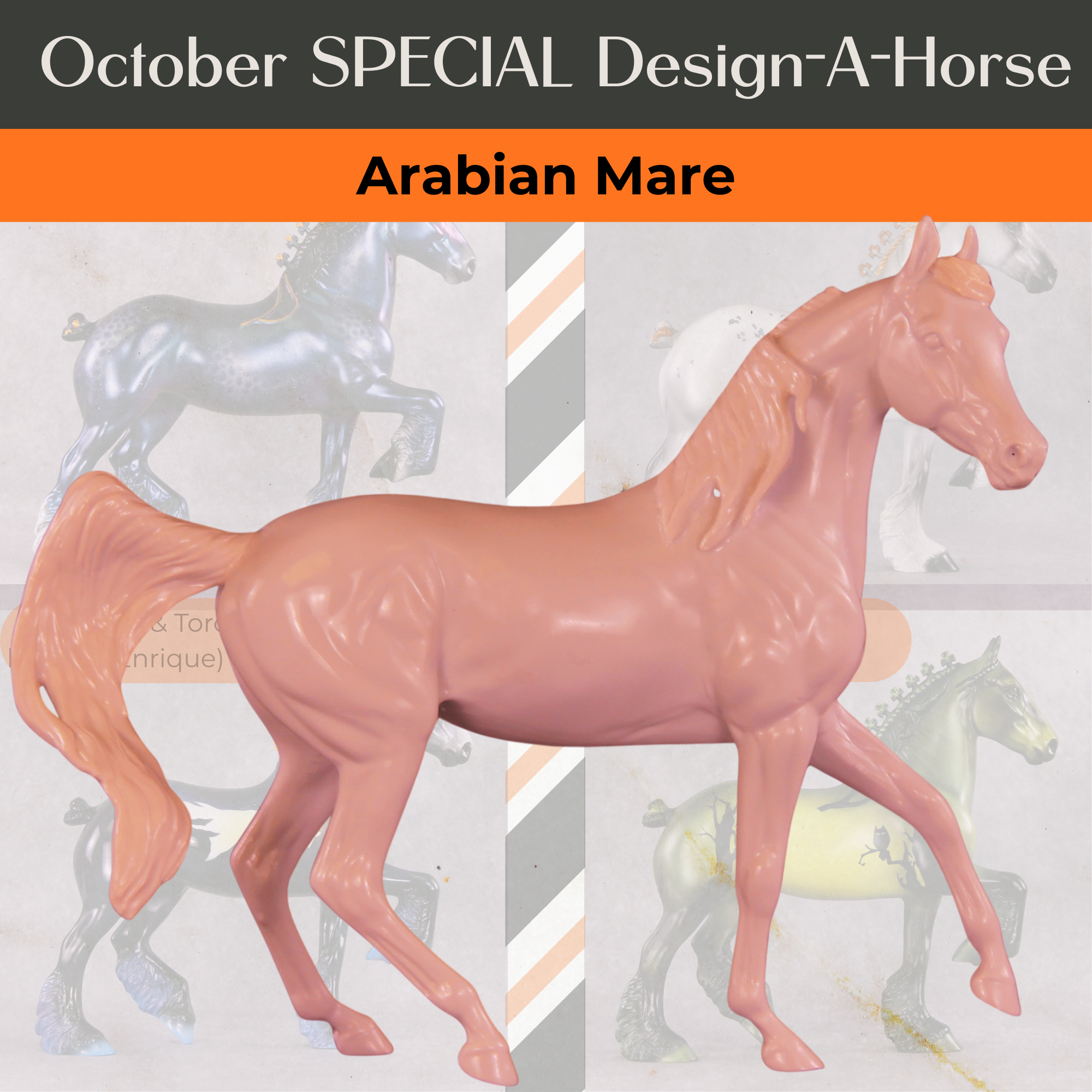 Stone Horses October Design-A-Horse Special Design Arabian Mare SDAH25