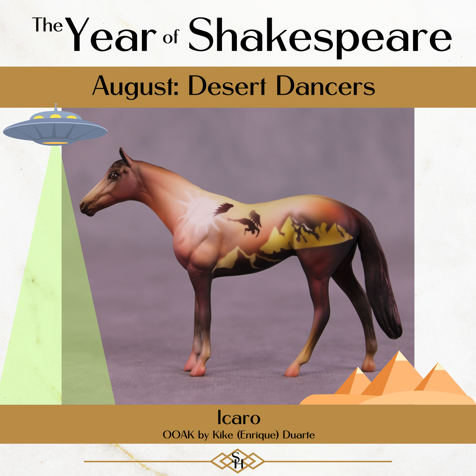 Icaro OOAK Chip Thoroughbred by Kike (Enrique) Duarte CL25