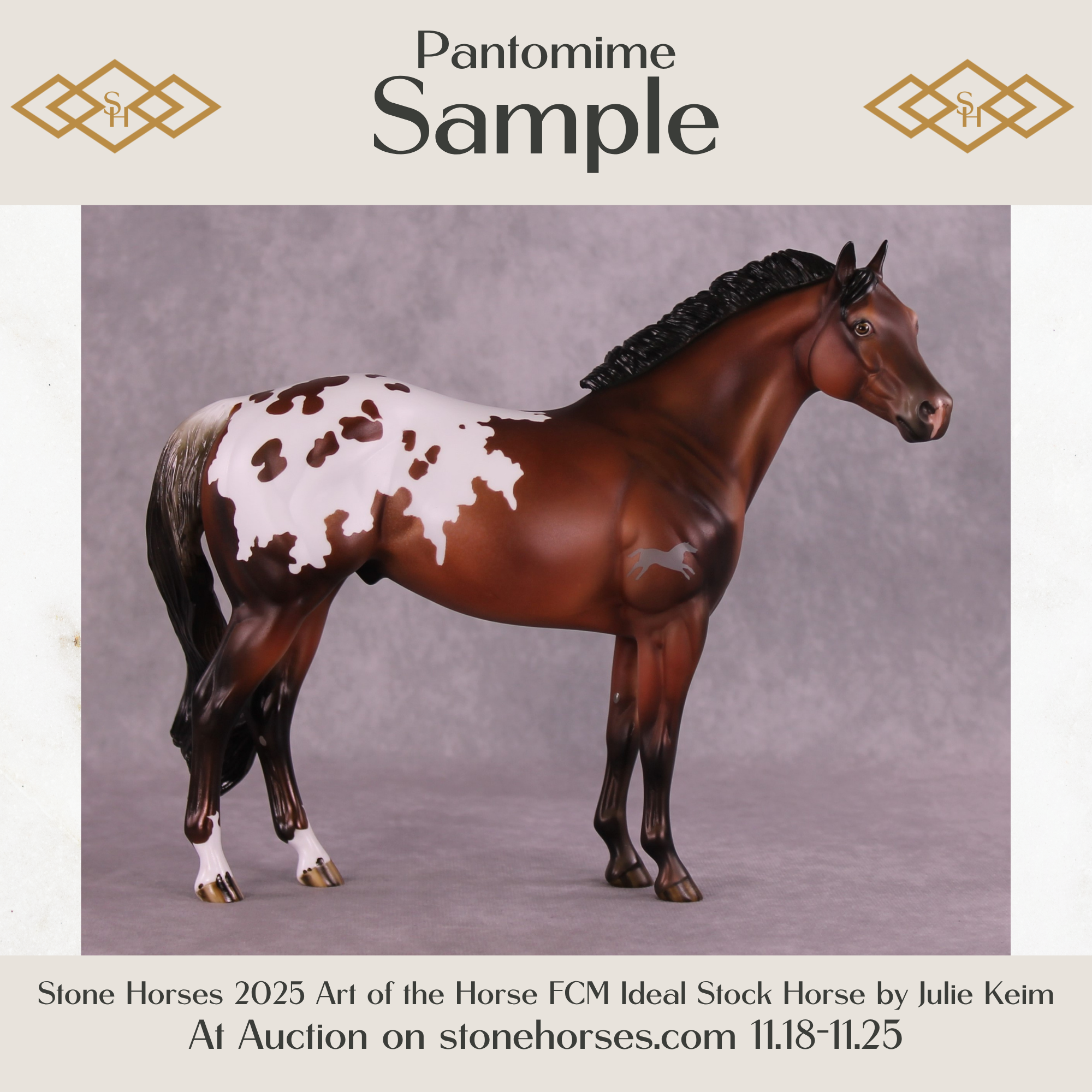SAMPLE Pantomime FCM Ideal Stock Horse by Julie Keim 11/25/2025 SS1125