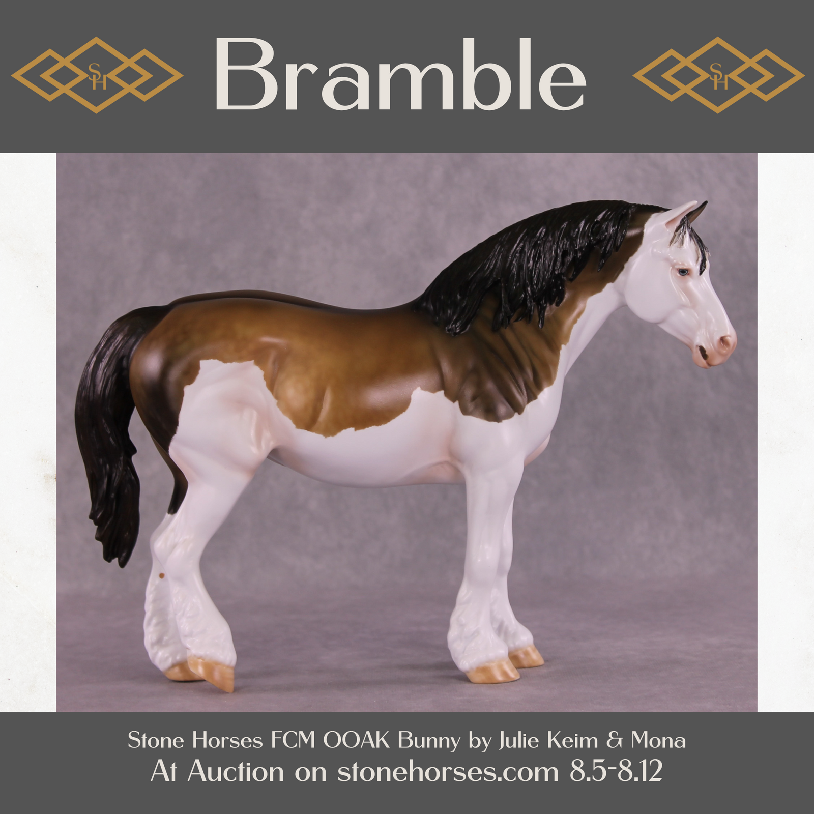 Bramble OOAK FCM Heavy Draft by Julie Keim Best Offer 08/12/25