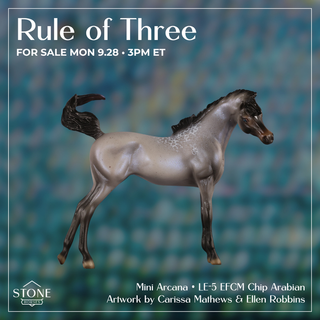 Mini Arcana LE-5 EFCM Chip Arabian by Ellen Robbins & Carissa Mathews Ro326