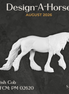 Design-A-Horse EFCM Irish Cob August Release DAH26 PM02620