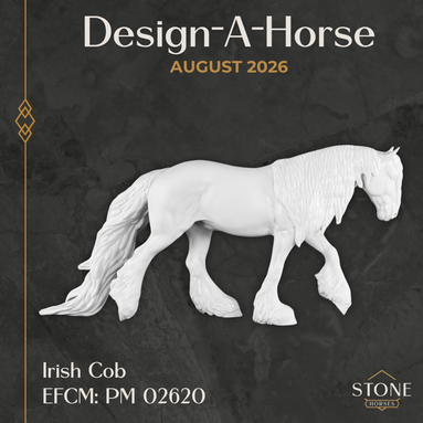 Design-A-Horse EFCM Irish Cob August Release DAH26 PM02620