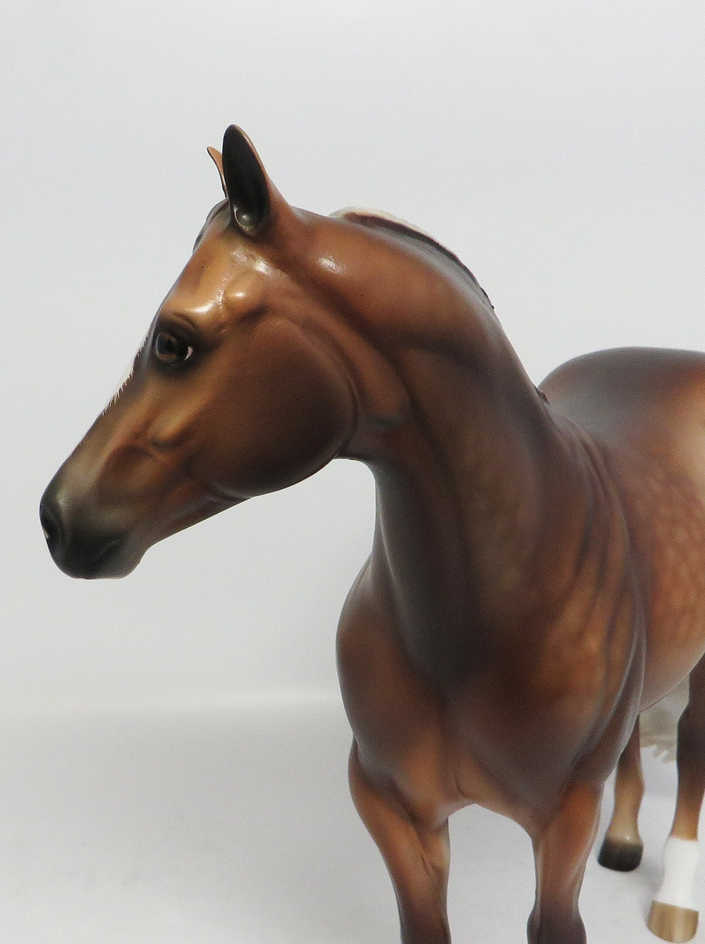 GOLDIEBLOX-OOAK SOOTY PALOMINO ISH MODEL HORSE BY SHERYL LEISURE 12/28/17