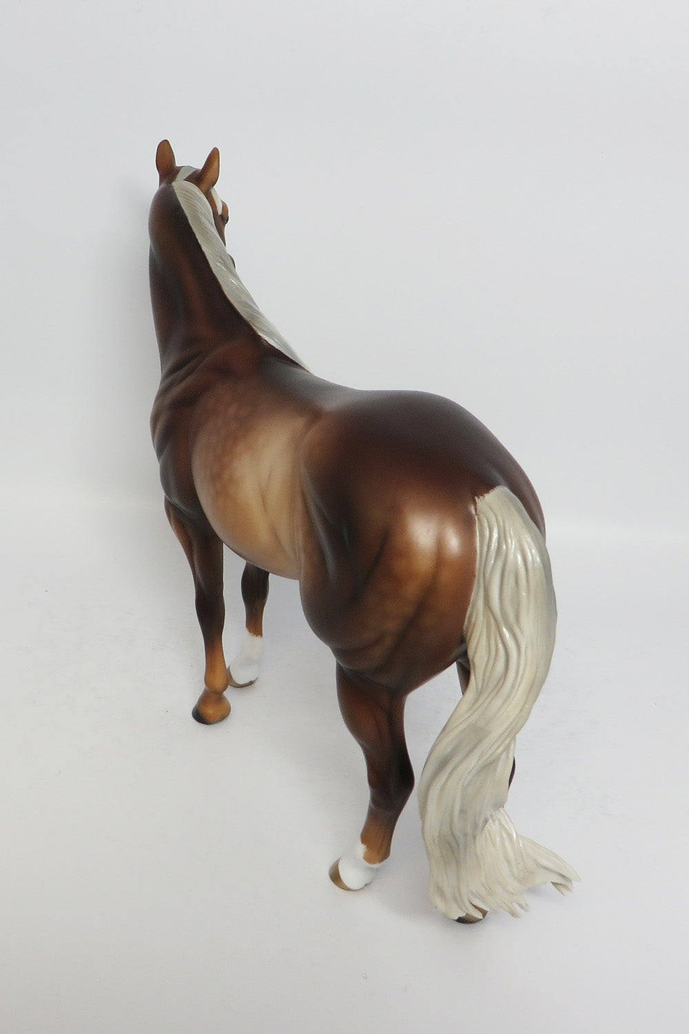 GOLDIEBLOX-OOAK SOOTY PALOMINO ISH MODEL HORSE BY SHERYL LEISURE 12/28/17