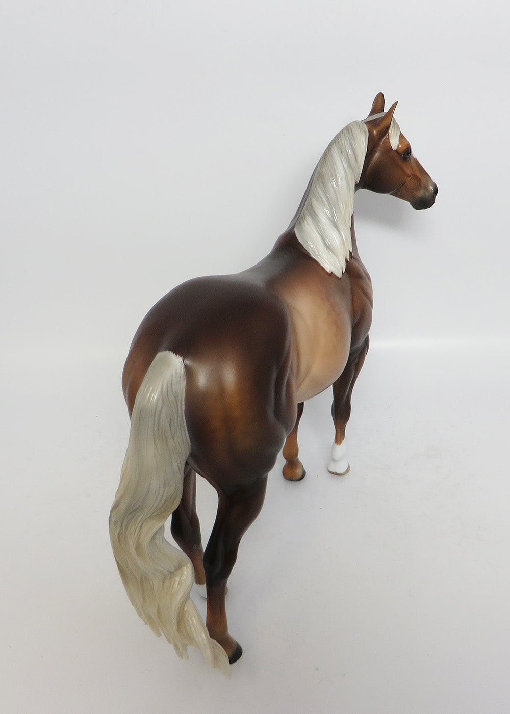GOLDIEBLOX-OOAK SOOTY PALOMINO ISH MODEL HORSE BY SHERYL LEISURE 12/28/17