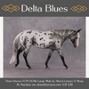 &quot;Delta Blues&quot; OOAK FCM Large Mule By Sheryl Leisure Best Offer 3/18/2025