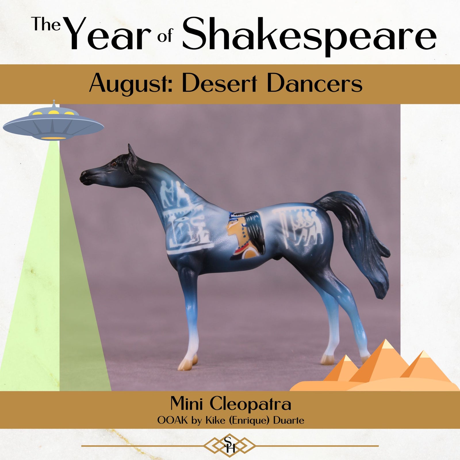 Mini Cleopatra OOAK Chip Arabian by Kike (Enrique) Duarte CL25