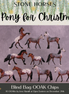 A Pony for Christmas! OOAK Realistic Chip Blind Bag by Jess Hamill SCD25