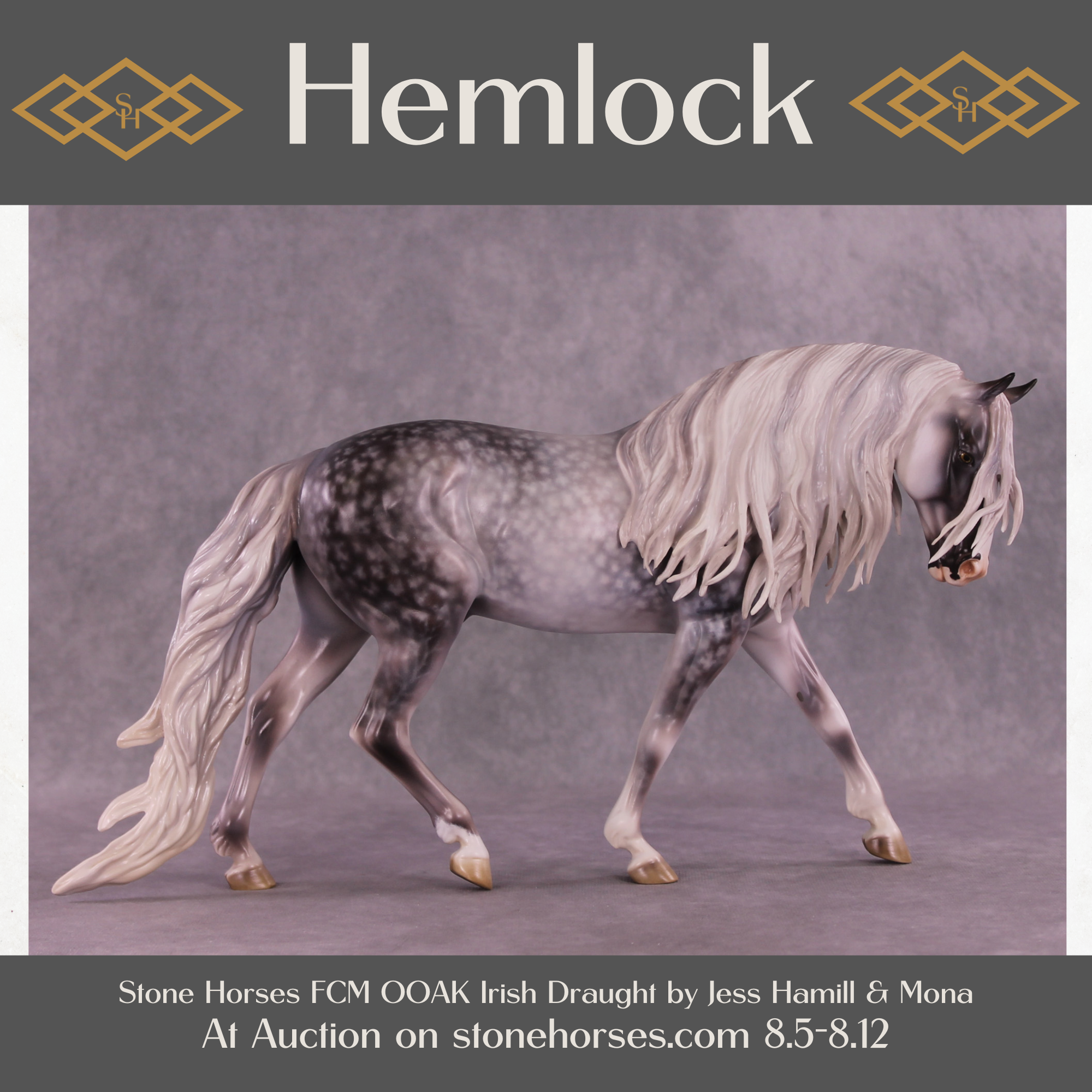 Hemlock OOAK FCM Irish Draught by Jess Hamill Best Offer 08/12/25