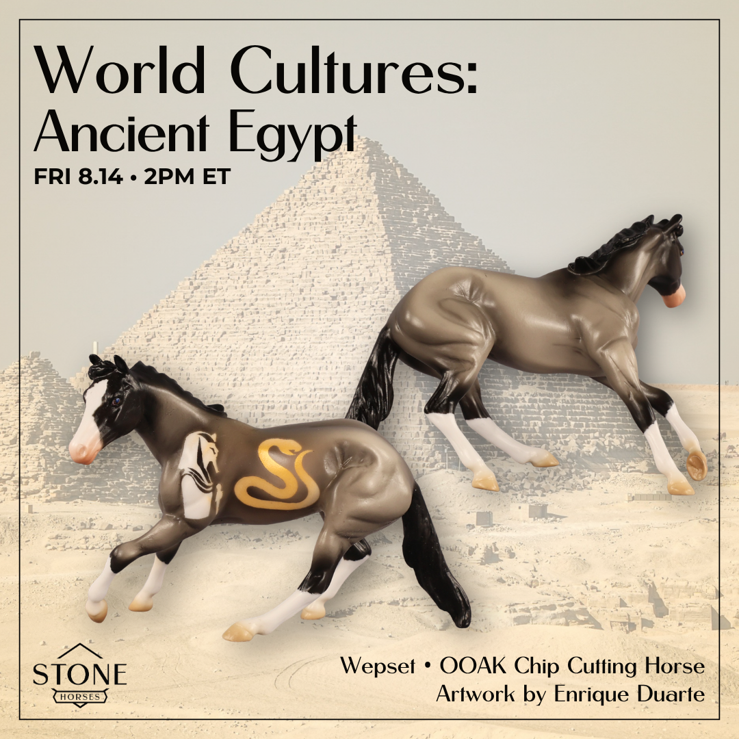 Wepset OOAK Chip Cutting Horse by Enrique Duarte WC26