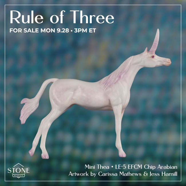 Mini Thea LE-5 EFCM Chip Arabian by Jess Hamill & Carissa Mathews Ro326
