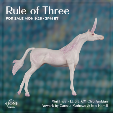 Mini Thea LE-5 EFCM Chip Arabian by Jess Hamill & Carissa Mathews Ro326