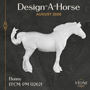 Design-A-Horse EFCM Bunny August Release DAH26 PM02621