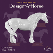 June Special Design-A-Horse FCM Bunny SDAH26