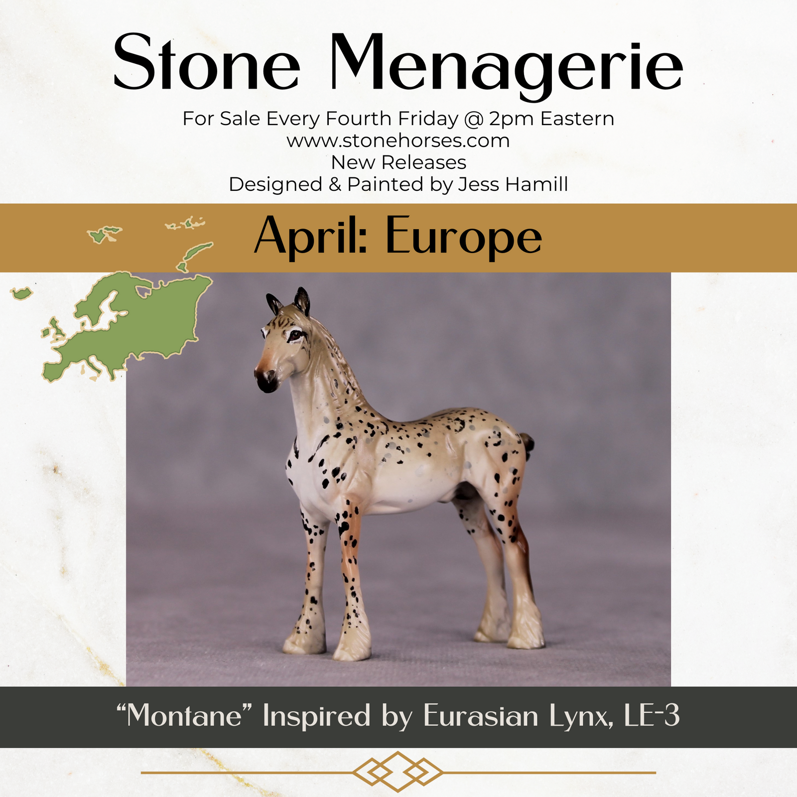 "Montane" LE-3 Draft Chip by Jess Hamill - Menagerie Series