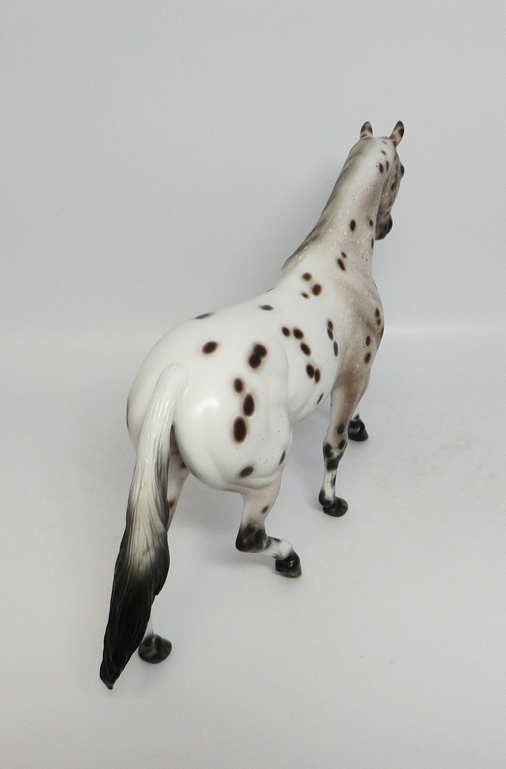 BUDDY-OOAK LEOPARD PONY MODEL HORSE BY SHERYL LEISURE 12/20/17