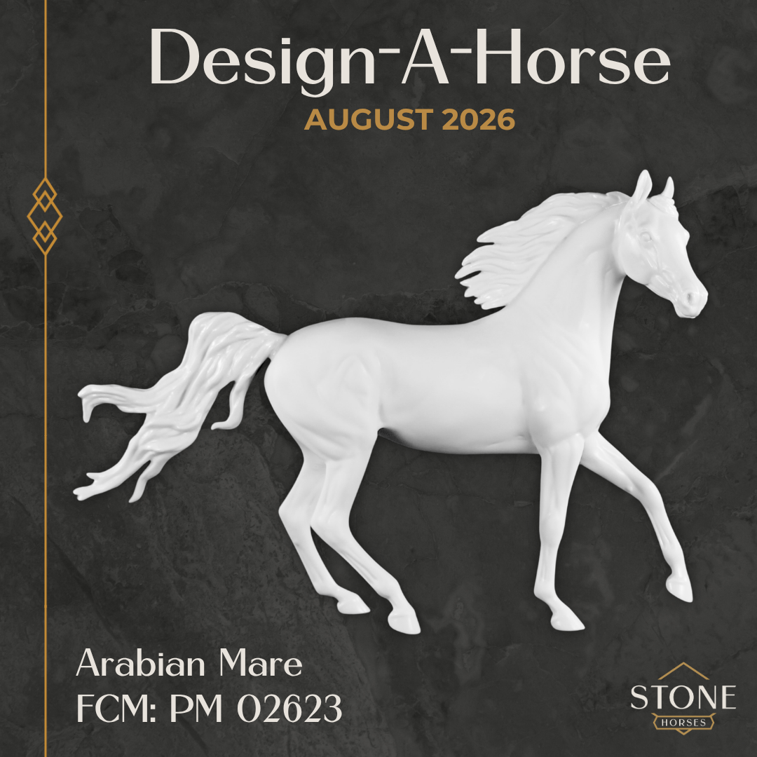 Design-A-Horse Arabian Mare PM02623 - August release 2026