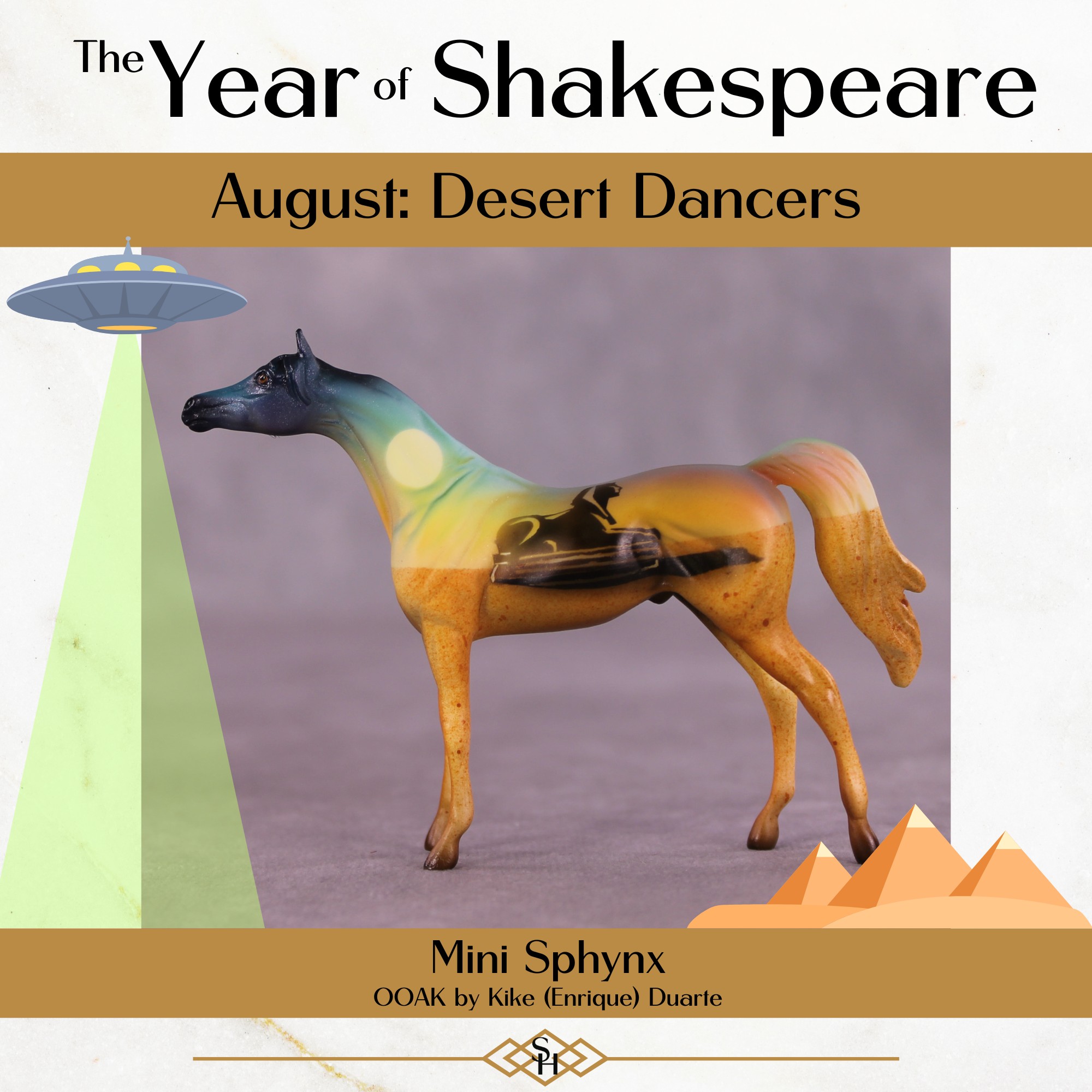 Mini Sphynx OOAK Chip Arabian by Kike (Enrique) Duarte CL25