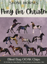 A Pony for Christmas! OOAK Decorator Chip Blind Bag by Anna Rieck SCD25
