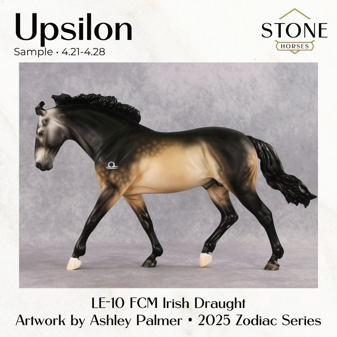 SAMPLE Upsilon LE-10 FCM Irish Draught by Ashley Palmer SS0426