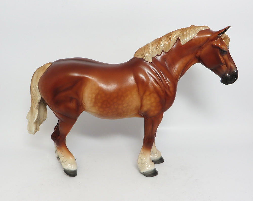 ANNALEE-OOAK DEEP CHESTNUT BUNNY MODEL HORSE BY SHERYL LEISURE 12-19-17
