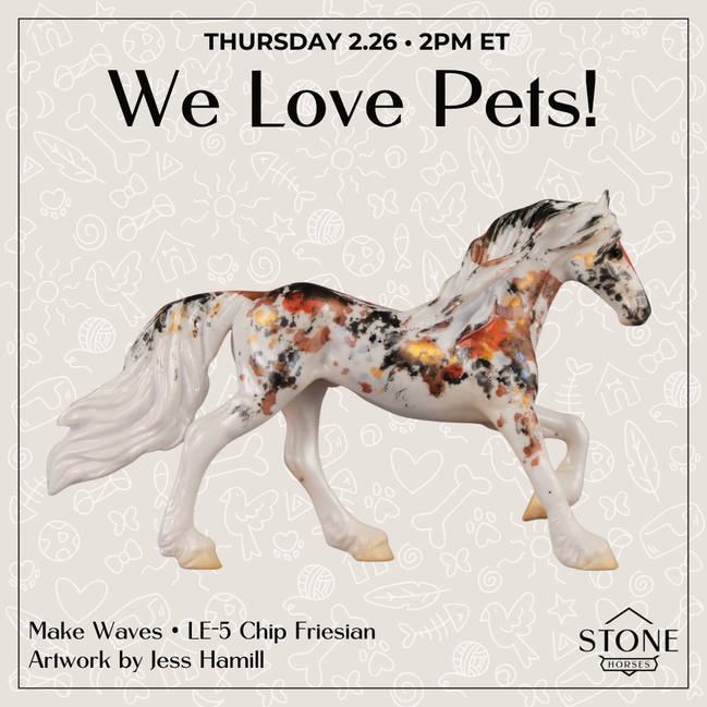 Make Waves LE-5 Chip Friesian by Jess Hamill SCD26
