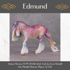 &quot;Edmund&quot; OOAK Pastel Spots and Stripes Irish Cob Unicorn Painted By Jess Hamill Best Offer 1/14/25