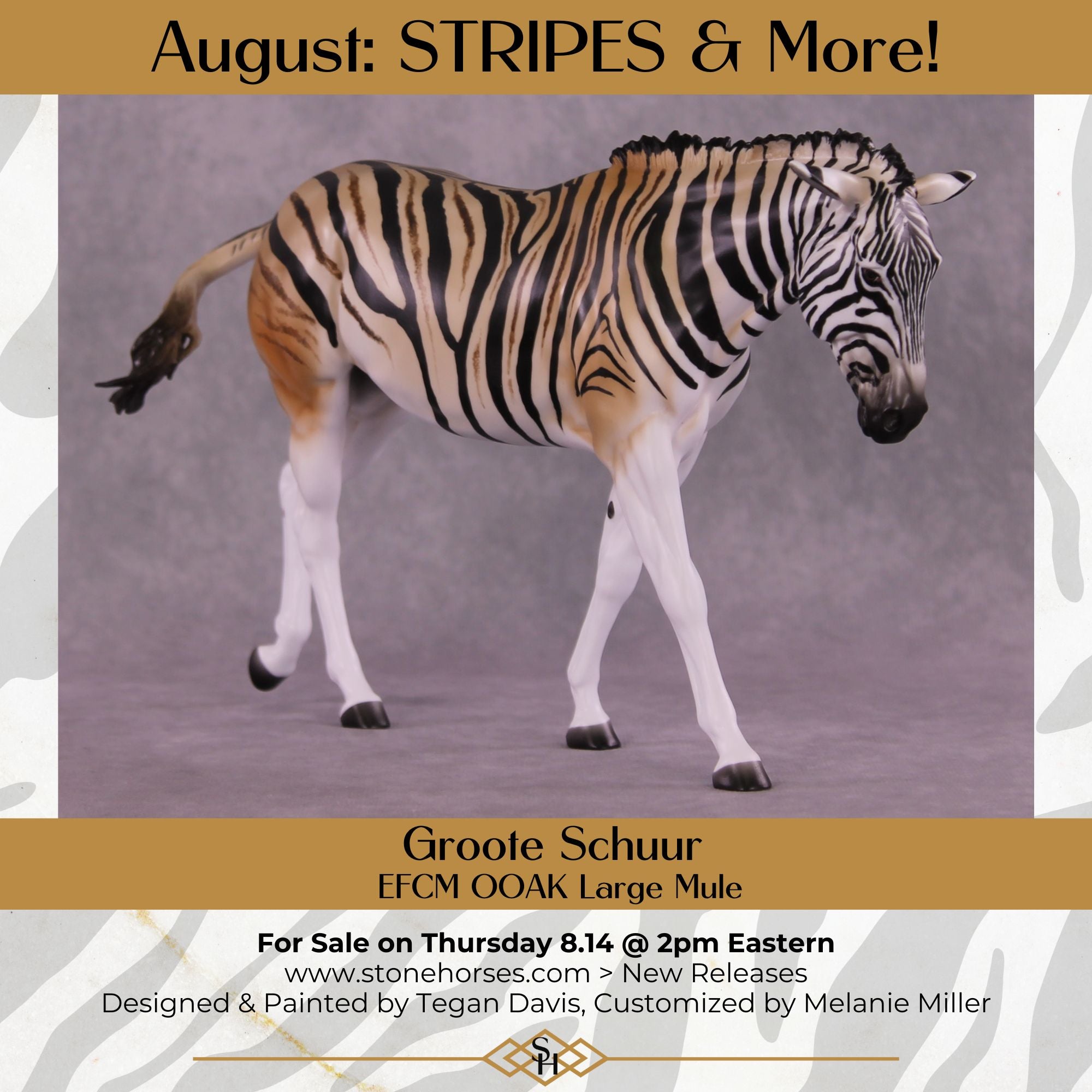 Groote Schuur OOAK EFCM Large Mule by Tegan Davis GS825