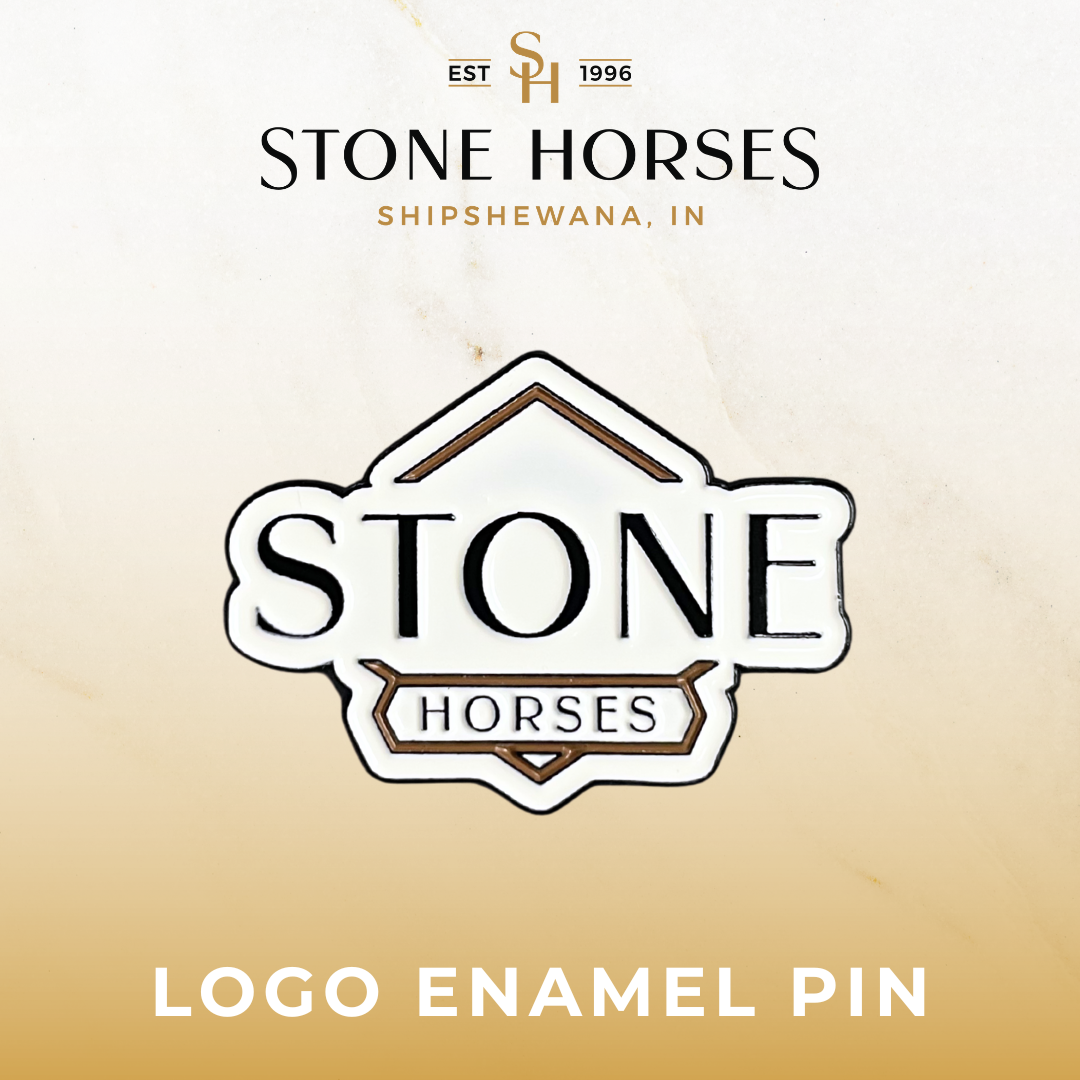 Stone Horses Logo Enamel Lapel Pin