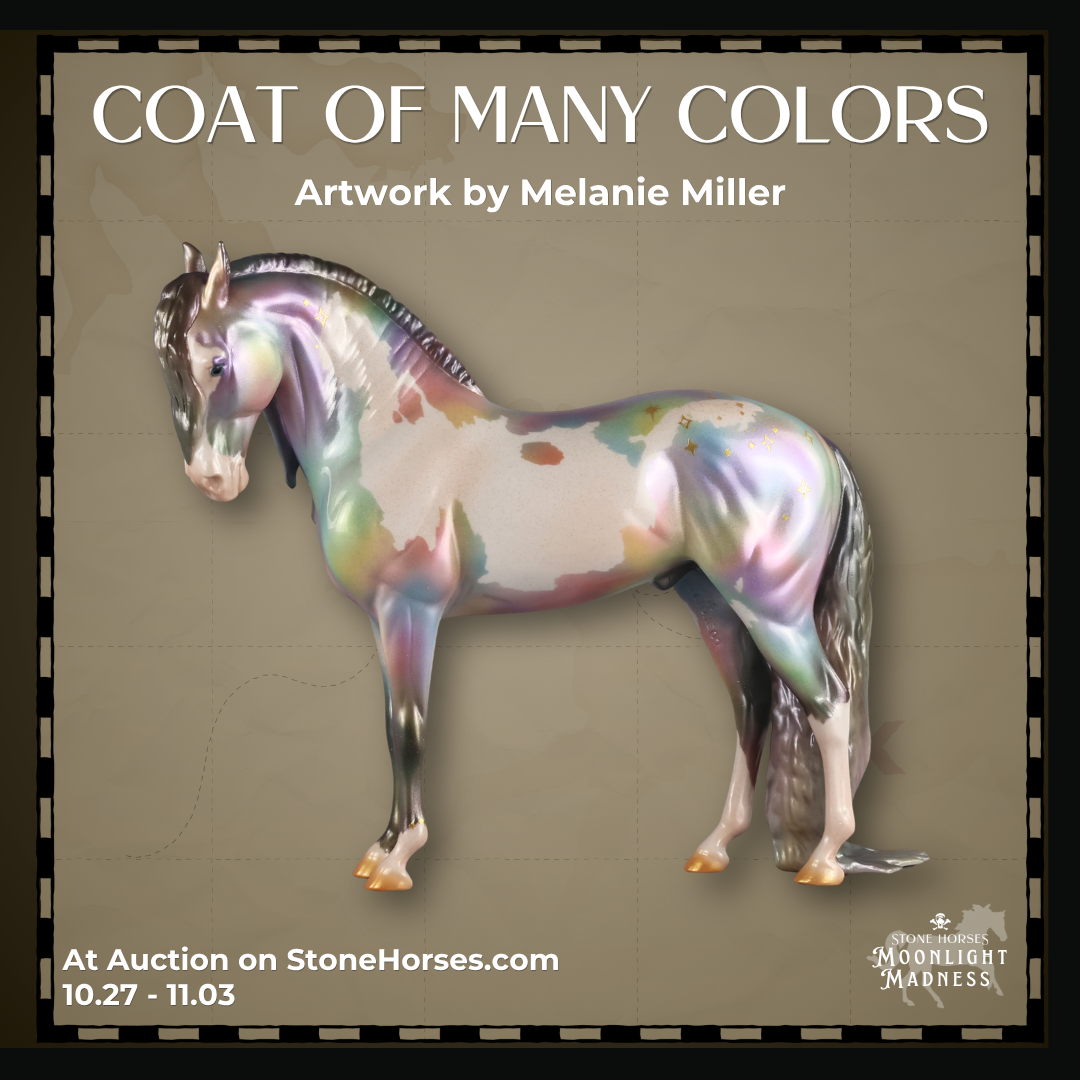 Coat of Many Colors OOAK EFCM Andalusian by Melanie Miller MM26
