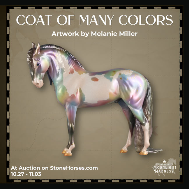 Coat of Many Colors OOAK EFCM Andalusian by Melanie Miller MM26