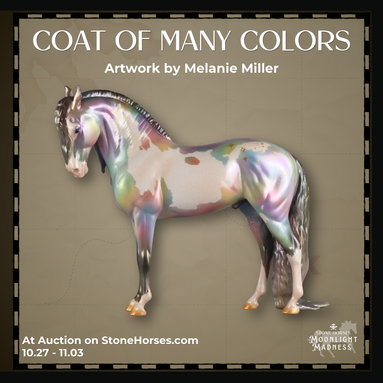 Coat of Many Colors OOAK EFCM Andalusian by Melanie Miller MM26