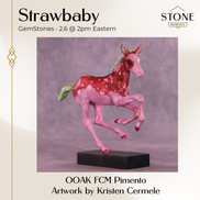 Strawbaby OOAK FCM Pimento by Kristen Cermele GS26