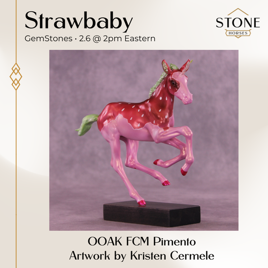 Strawbaby OOAK FCM Pimento by Kristen Cermele GS26