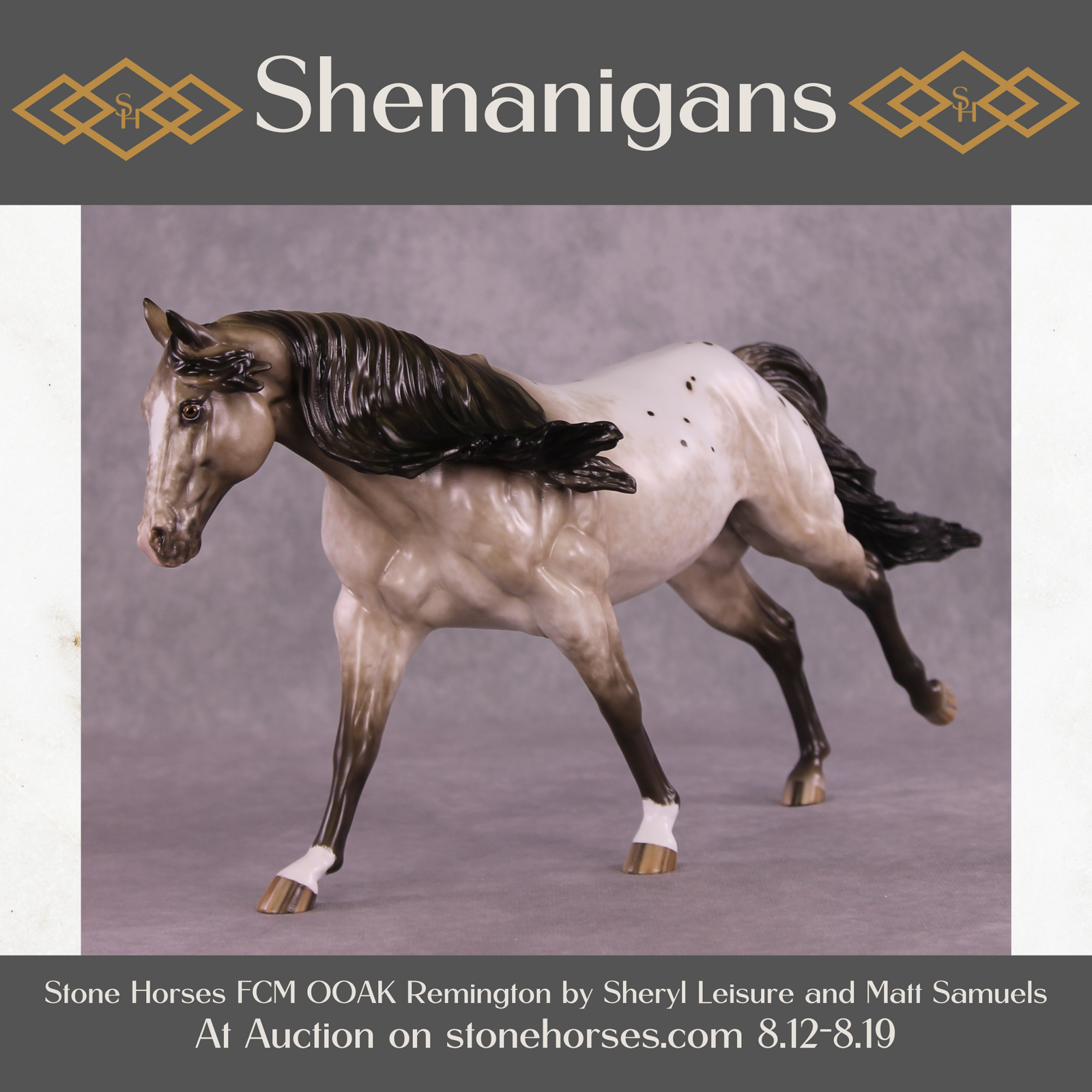 Shenanigans OOAK FCM Remington by Sheryl Leisure Best Offer 08/19/25