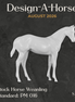 Design-A-Horse Stock Horse Weanling August Release DAH26 PM016