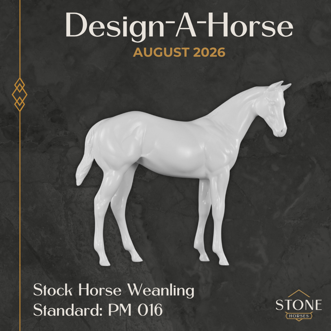 Design-A-Horse Stock Horse Weanling August Release DAH26 PM016