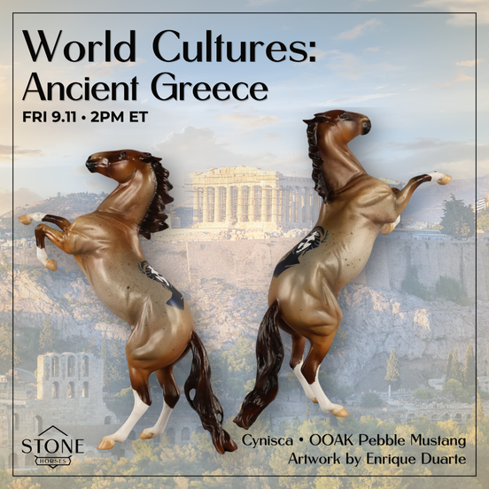 Cynisca OOAK Pebble Mustang by Enrique Duarte WC26