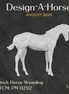 Design-A-Horse EFCM Stock Horse Weanling August Release DAH26 PM02512