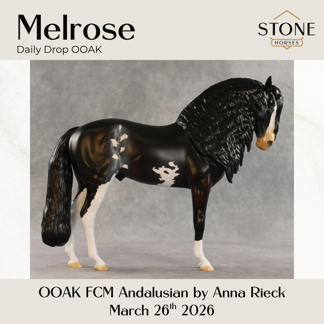 Melrose OOAK FCM Andalusian by Anna Rieck DDOOAKs26