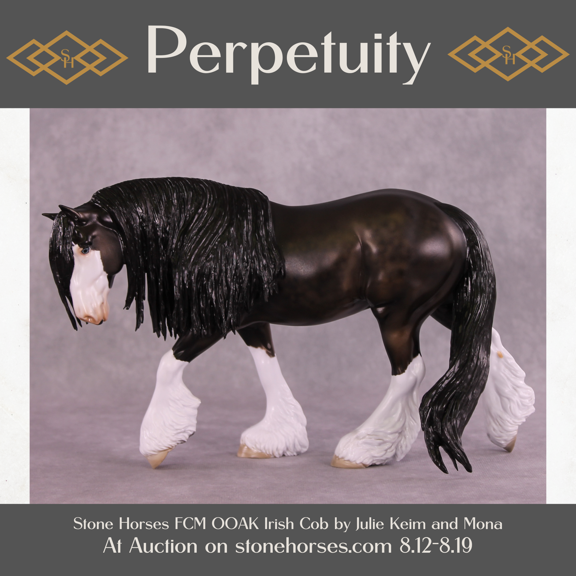 Perpetuity OOAK FCM Irish Cob by Julie Keim Best Offer 08/19/25