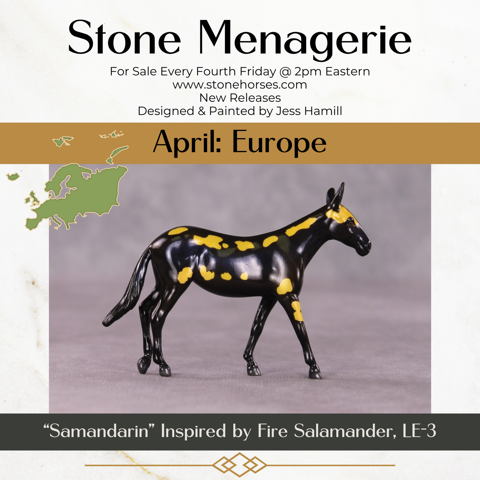 "Samandarin" LE-3 Mule Chip by Jess Hamill - Menagerie Series