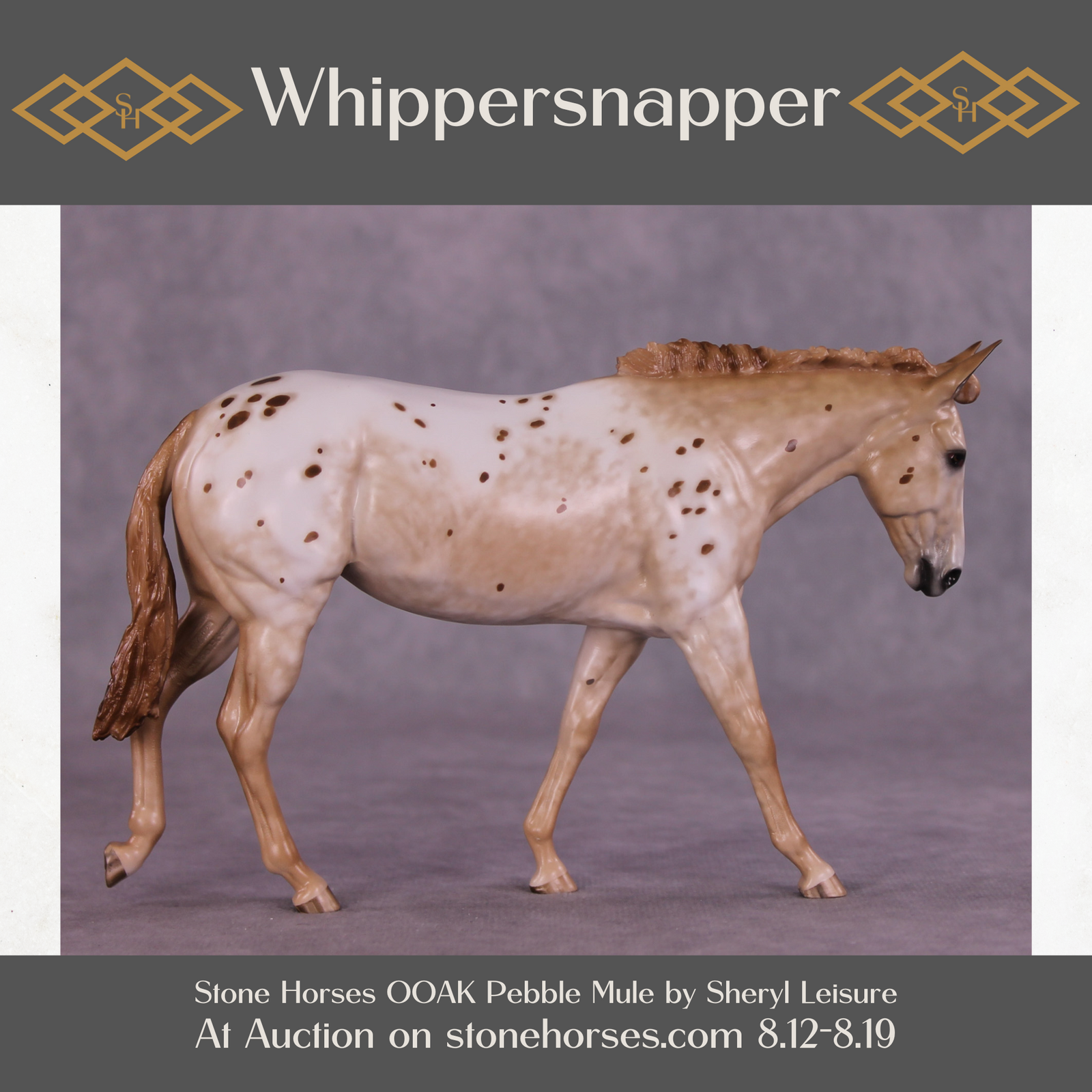 Whippersnapper OOAK Pebble Mule by Sheryl Leisure Best Offer 08/19/25